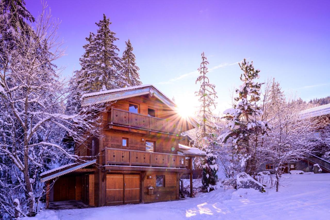 Chalet Cote Coeur, La Tania, With Outdoor Hot Tub And 7 Ensuite Rooms Екстер'єр фото