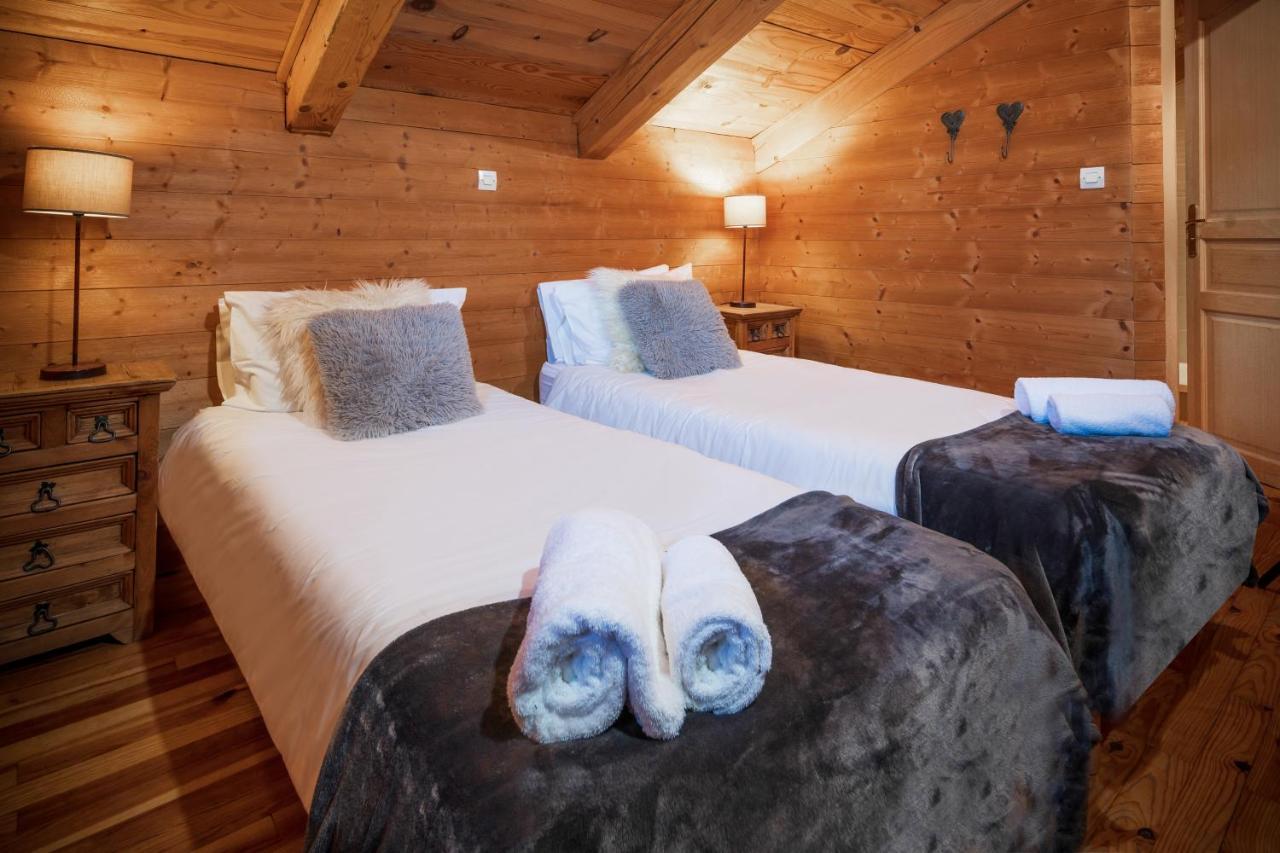 Chalet Cote Coeur, La Tania, With Outdoor Hot Tub And 7 Ensuite Rooms Екстер'єр фото